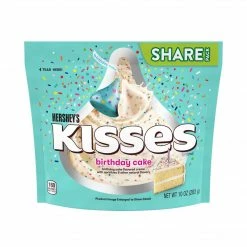 Joys Delights Lolly Shop Online Hersheys Kisses White Birthday Cake With Sprinkles