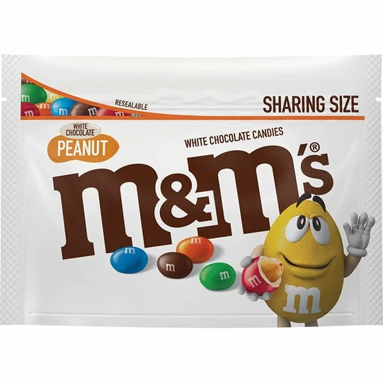 Outlet 👍 Joy's De'Lights M&M White Peanut Share 272g ✨ 2 Joy's De'Lights M&M White Peanut Share 272g
