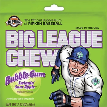 New ๐ Joy's De'Lights Big League Chew Sour Apple ๐ 1 Joy's De'Lights Big League Chew Sour Apple