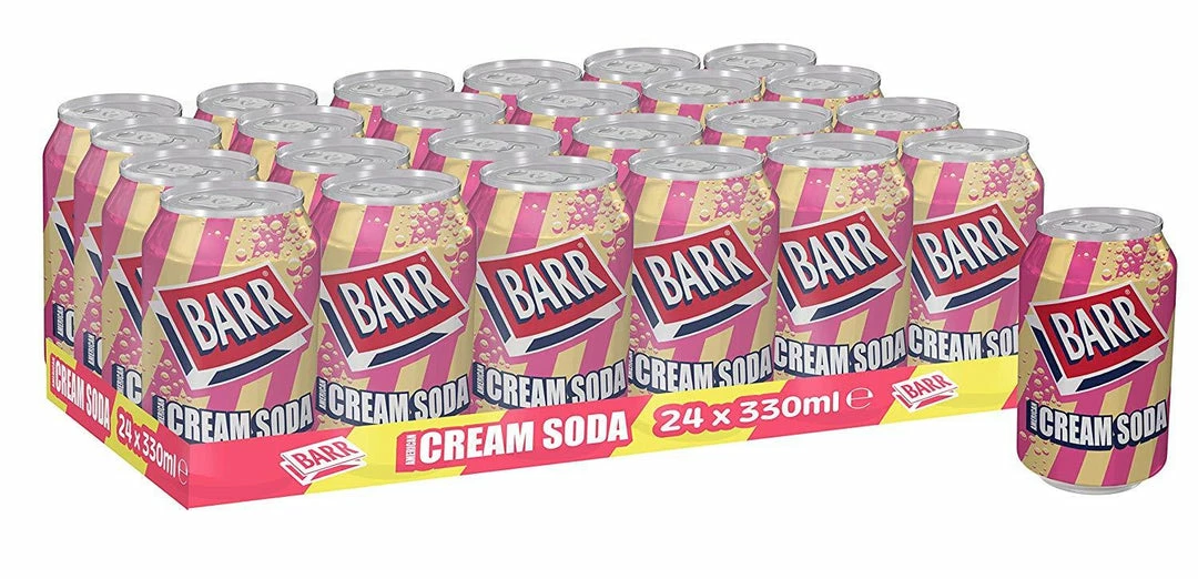 Hot Sale ❤️ Joy's De'Lights Barrs Cream Soda 24 Pack Parties ✨ 1 Joy's De'Lights Barrs Cream Soda 24 Pack Parties