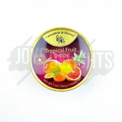 Joy's De'Lights Cavendish & Harvey Tropical Fruit Drops Tin Bulk