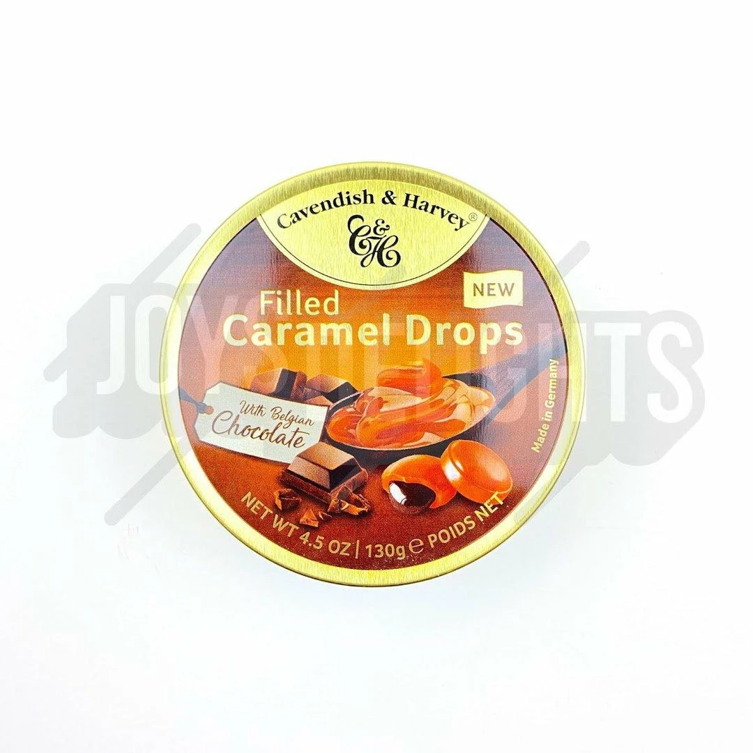 Buy ๐งจ Joy's De'Lights Cavendish & Harvey Choc Filled Caramel Drops Bulk โ๏ธ 1 Joy's De'Lights Cavendish & Harvey Choc Filled Caramel Drops Bulk