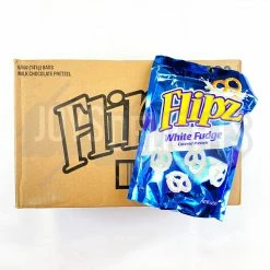 Joys Delights Lolly Shop Online Flipz White Fudge 141g Bulk White Chocolate
