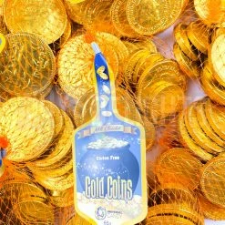 Joys Delights Lolly Shop Online Milk Choc Gold Coins 65g Bulk
