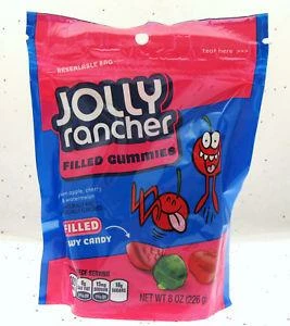 Discount 🔔 Joy's De'Lights All 🍬 Candy Jolly Ranchers Filled Gummies Pouch 226g 🥰 1 Joy's De'Lights All Candy Jolly Ranchers Filled Gummies Pouch 226g
