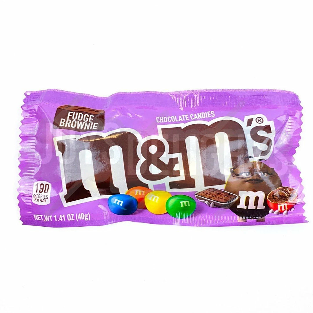 Cheap 👍 Joys Delights Lolly Shop Online Milk Chocolate M&M's Fudge Brownie 40g 🥰 2 Joys Delights Lolly Shop Online Milk Chocolate M&M's Fudge Brownie 40g