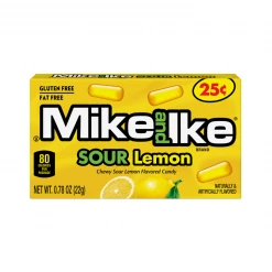 Joys Delights Lolly Shop Online Mike & Ike Sour Lemon 22g Bulk On Sale