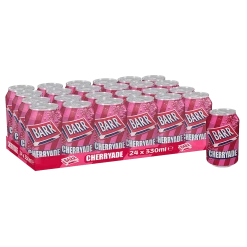 Joy's De'Lights All Candy Barrs Cherryade 24 Pack