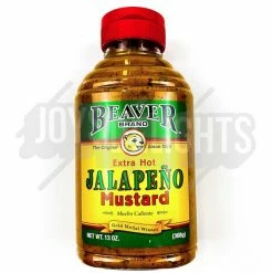Joy's De'Lights Beaver Jalapeno Mustard 368g All Candy