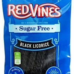 Joy's De'Lights Sugar Free Red Vines Black Licorice 141g