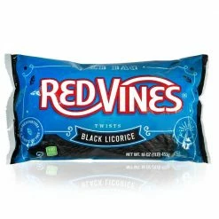 Joys Delights Lolly Shop Online Red Vines Black 453g Bulk Licorice