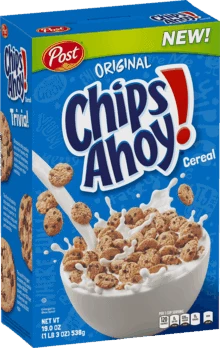 Deals 💯 Joy's De'Lights Chips Ahoy Cereal 340g 🎉 1 Joy's De'Lights Chips Ahoy Cereal 340g