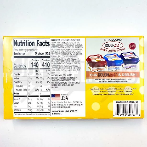 Flash Sale ๐งจ Joy's De'Lights All ๐ฌ Candy Peanut Butter Cookie Dough Bites ๐ 2 Joy's De'Lights All Candy Peanut Butter Cookie Dough Bites