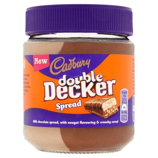 New 💯 Joy's De'Lights Cadbury Double Decker Spread 270g Condiments 🔔 1 Joy's De'Lights Cadbury Double Decker Spread 270g Condiments