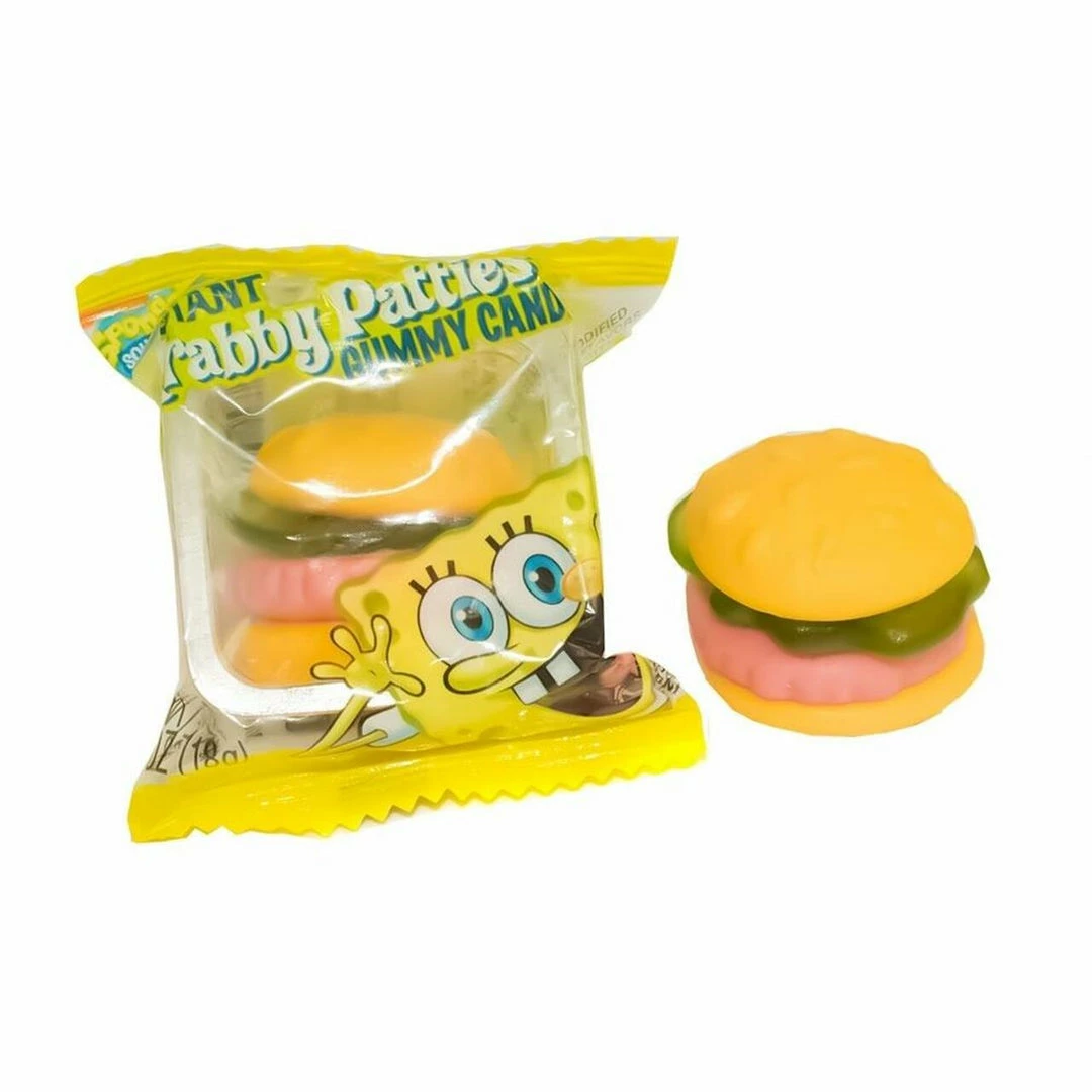 Hot Sale โญ Joy's De'Lights Giant Krabby Pattie Gummy ๐ 1 Joy's De'Lights Giant Krabby Pattie Gummy