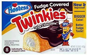 Brand new ⌛ Joy's De'Lights Hostess Fudge Covered Twinkie Single 👏 1 Joy's De'Lights Hostess Fudge Covered Twinkie Single