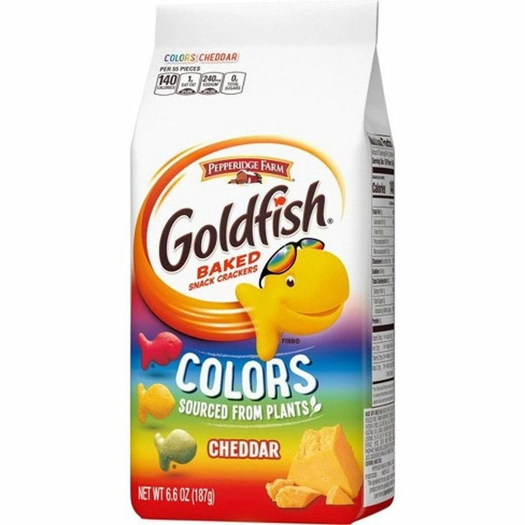 Coupon 😉 Joys Delights Lolly Shop Online Goldfish Colours Cheddar 187g 🌟 1 Joys Delights Lolly Shop Online Goldfish Colours Cheddar 187g