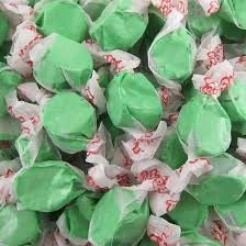 Joy's De'Lights Salt Water Taffy Green Apple