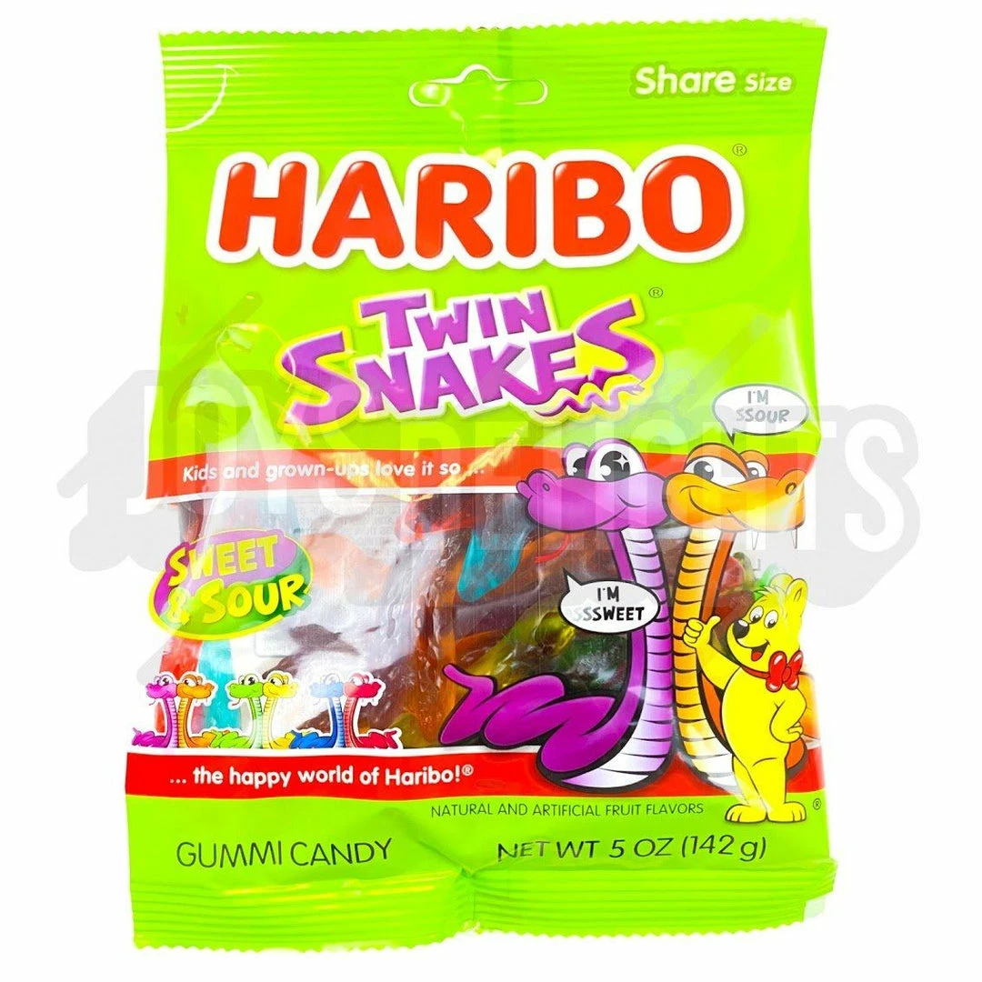 Wholesale ✔️ Joy's De'Lights Haribo Twin Snake 142g 💯 1 Joy's De'Lights Haribo Twin Snake 142g