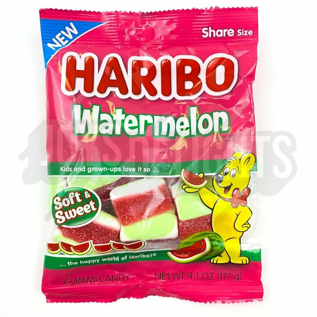 Flash Sale 🔥 Joys Delights Lolly Shop Online Haribo Soft Watermelon 117g Bulk 🛒 1 Joys Delights Lolly Shop Online Haribo Soft Watermelon 117g Bulk