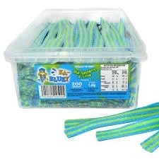 Joy's De'Lights KaBluey Sour Straps Blue Raspberry & Lime All Candy