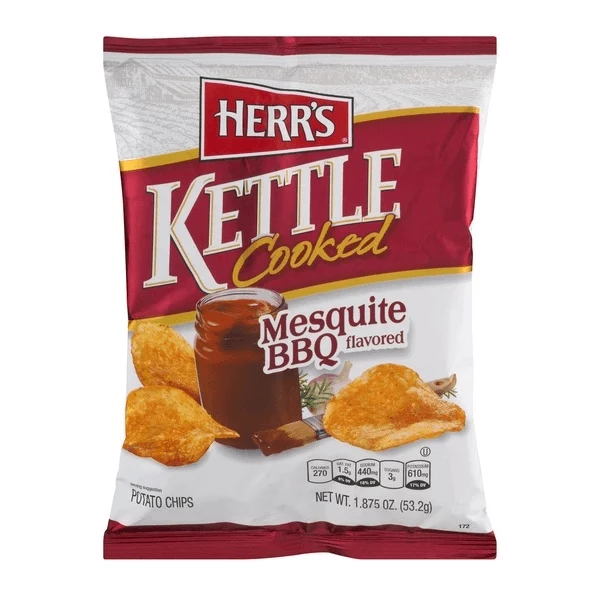 Buy ✔️ Joys Delights Lolly Shop Online Herrs Kettle Potato Chips Mesquite BBQ ❤️ 1 Joys Delights Lolly Shop Online Herrs Kettle Potato Chips Mesquite BBQ