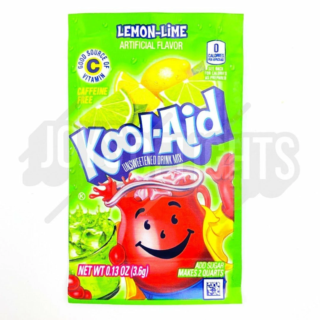 Wholesale π Candy Kool Aid Lemon Lime Sachet American Drinks π₯° 1 Candy Kool Aid Lemon Lime Sachet American Drinks