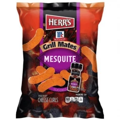 Joy's De'Lights American Chips Herrs Mesquite Cheese Curls