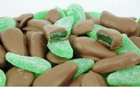 Deals 🤩 Joys Delights Lolly Shop Online Chocolate Covered Mint Leaves Milk Chocolate 👏 1 Joys Delights Lolly Shop Online Chocolate Covered Mint Leaves Milk Chocolate