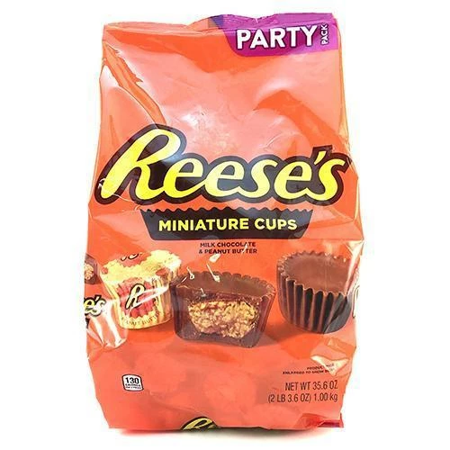 Cheap ๐คฉ Joys Delights Lolly Shop Online Reese's Miniatures Party Pack 1kg Milk Chocolate ๐ 1 Joys Delights Lolly Shop Online Reese's Miniatures Party Pack 1kg Milk Chocolate