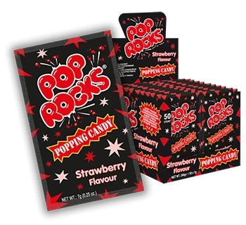 Flash Sale 🎉 Funworks Europe Pop Rocks Strawberry Box 😀 1 Funworks Europe Pop Rocks Strawberry Box