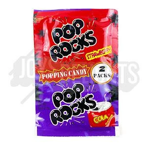 Hot Sale 🔥 Joy's De'Lights Pop Rocks Twin Strawberry & Cola 🎉 1 Joy's De'Lights Pop Rocks Twin Strawberry & Cola
