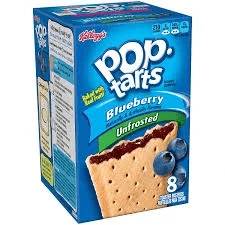 Joy's De'Lights Pop Tarts Unfrosted Blueberry American Groceries