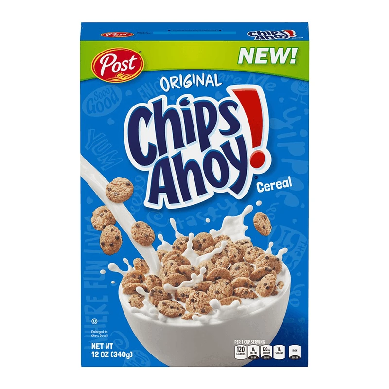 Deals 💯 Joy's De'Lights Chips Ahoy Cereal 340g 🎉 2 Joy's De'Lights Chips Ahoy Cereal 340g