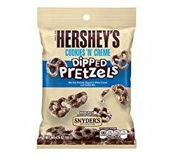 Joy's De'Lights Hersheys Cookies And Cream Dipped Pretzels 120g