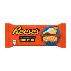 Joys Delights Lolly Shop Online REESES POTATO CHIPS BIG CUP KING SIZE 73G Milk Chocolate