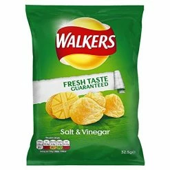 Joy's De'Lights UK Chips Walkers Salt & Vinegar Bulk
