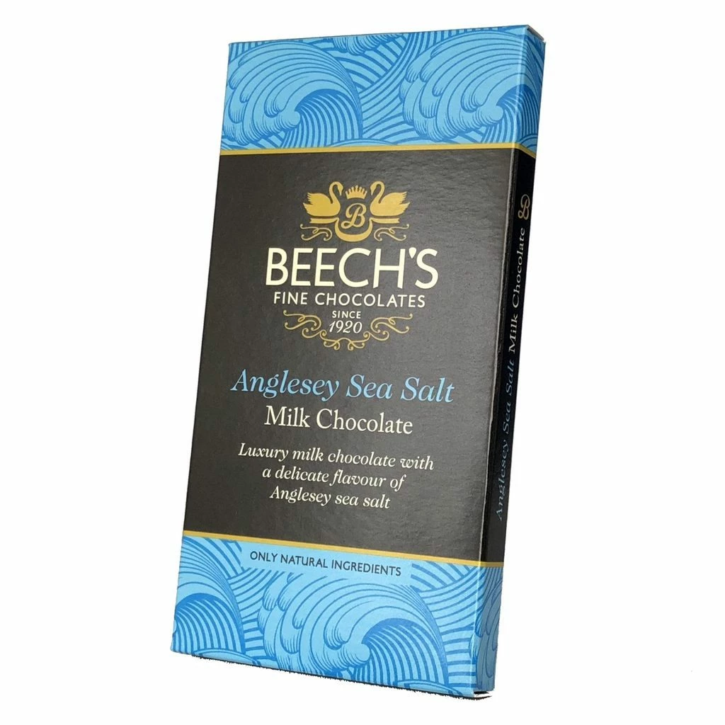 Buy 👏 Joys Delights Lolly Shop Online Beech's Sea Salt Milk Chocolate Bar 60g 🔔 1 Joys Delights Lolly Shop Online Beech's Sea Salt Milk Chocolate Bar 60g