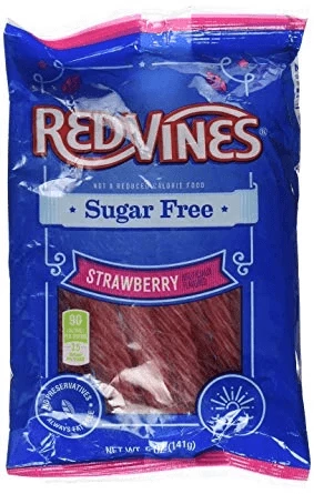 Best Pirce 🥰 Joy's De'Lights All 🍬 Candy Sugar Free Redvines Strawberry 141g ✔️ 2 Joy's De'Lights All Candy Sugar Free Redvines Strawberry 141g