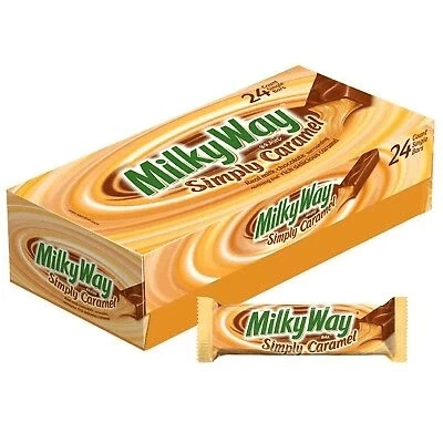 Wholesale 💯 Joys Delights Lolly Shop Online Milky Way Simply Caramel Bulk Milk Chocolate 😍 1 Joys Delights Lolly Shop Online Milky Way Simply Caramel Bulk Milk Chocolate