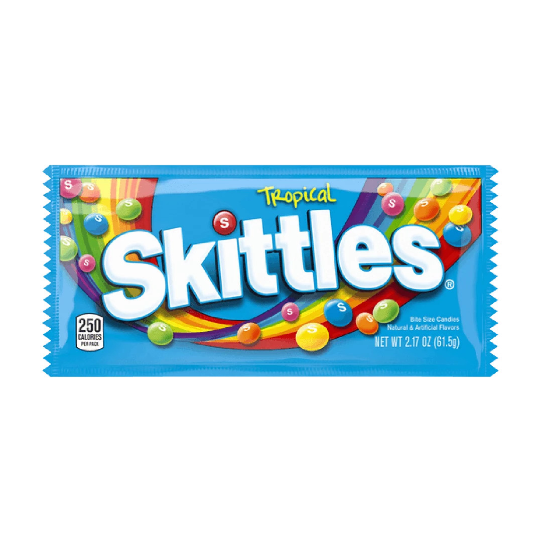 Best deal ⌛ Gluten Free Skittles Tropical 61.5g 😍 1 Gluten Free Skittles Tropical 61.5g