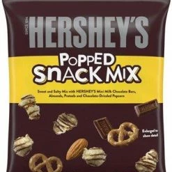 Joys Delights Lolly Shop Online Hershey's Popped Snack Mix 113g Bulk Milk Chocolate