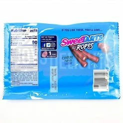 Joy's De'Lights Sweetarts Rope Tangy Strawberry Share Size All Candy