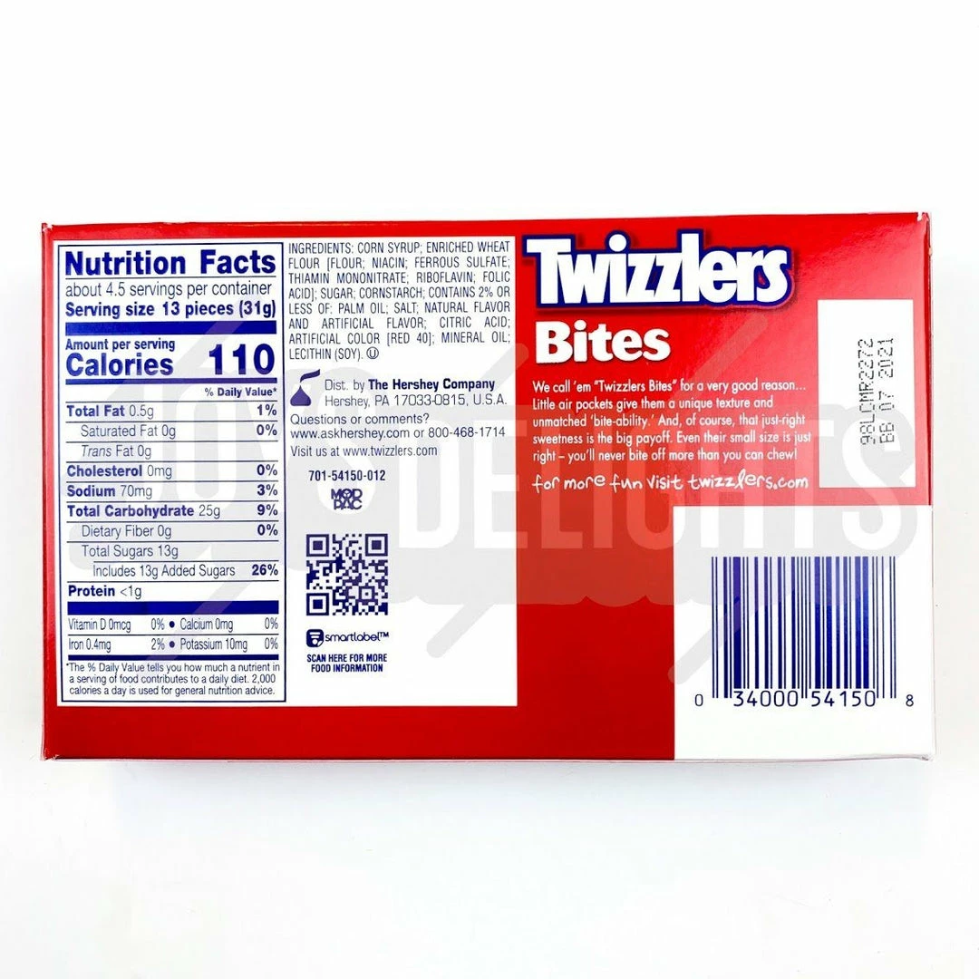 Best Sale ๐งจ Joys Delights Lolly Shop Online Twizzler Cherry Bites Theatre 141g American Lollies ๐ฏ 2 Joys Delights Lolly Shop Online Twizzler Cherry Bites Theatre 141g American Lollies